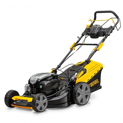 Газонокосилка бензиновая GLD-520SP-BS, 163 см3, Briggs Stratton, ширина 52 см, привод, 60 л 58807 DENZEL