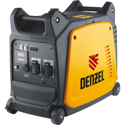 Генератор инверторный GT-2600i 2,6 кВт, 7,5 л 94643 DENZEL